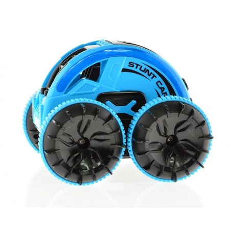 Empresa 2.4G Four Wheel Drive Remote Control Stunt Car Blue EM3363880
